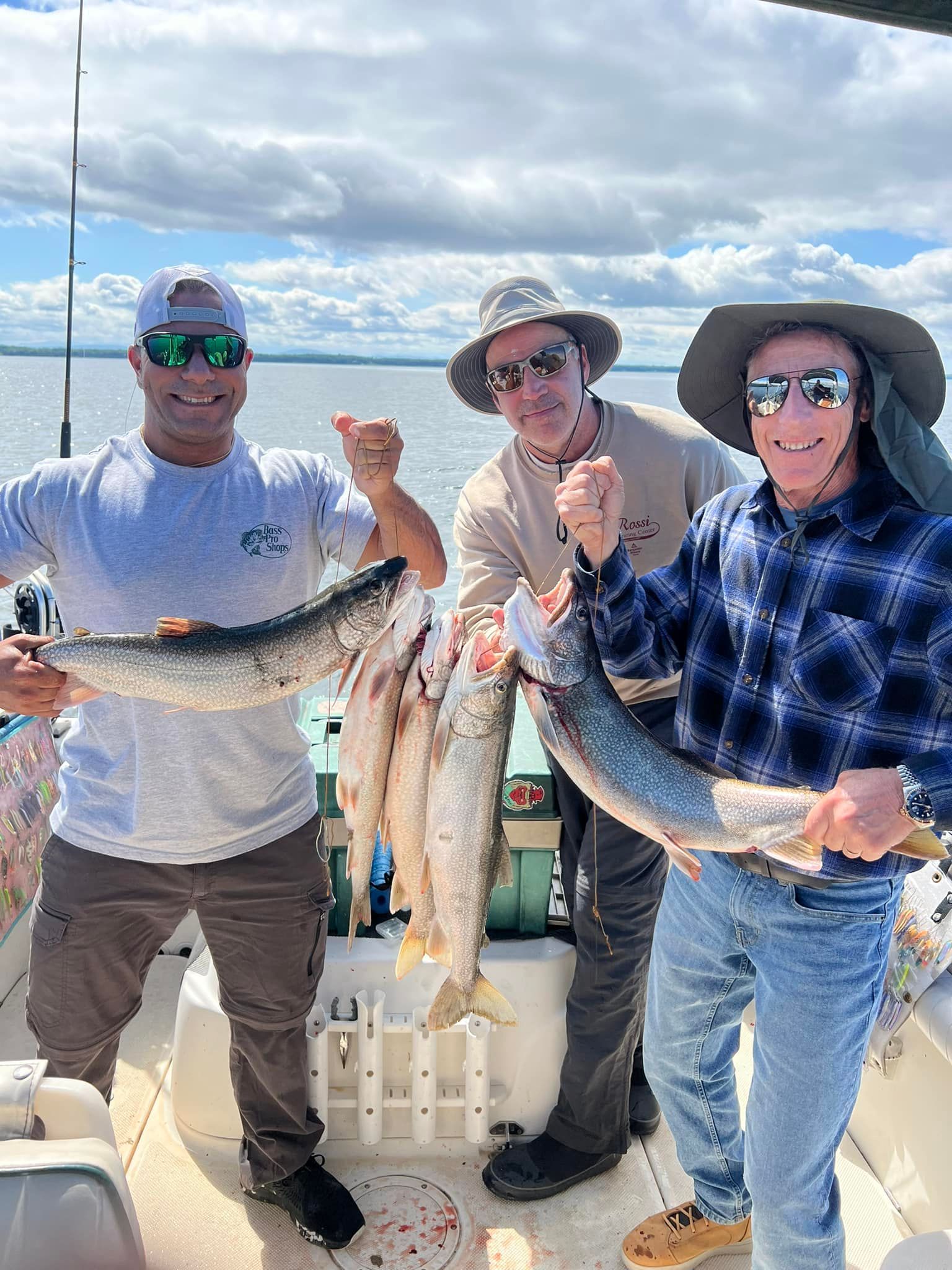 Fishing in Lake Champlain 